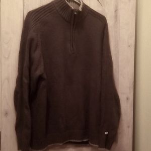 Columbia men's quarter zip sweater